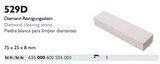 Piedra para limpieza instrumentos diamantados
