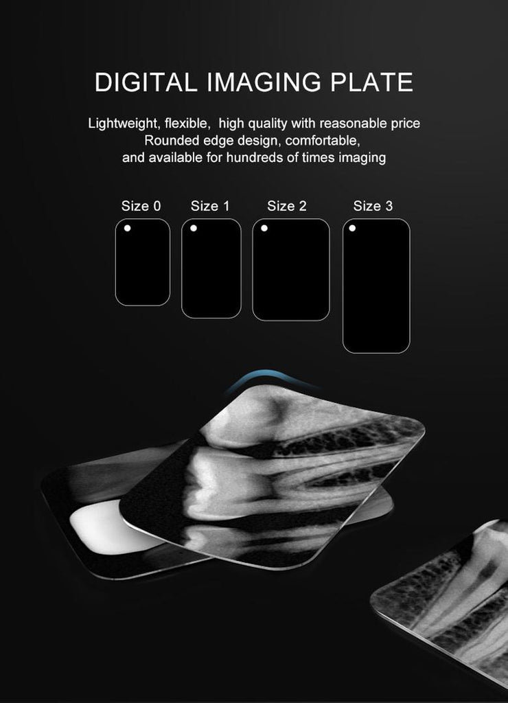 PS Card Confezione Da 4 Piastre Al Fosforo Per Imaging Dentale