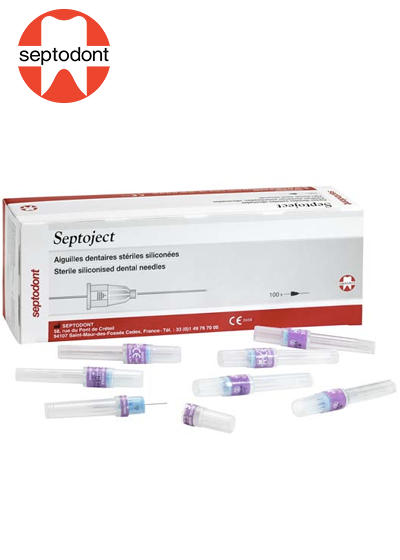 3 Agujas Septoject + Aim Safe – Dental Laval