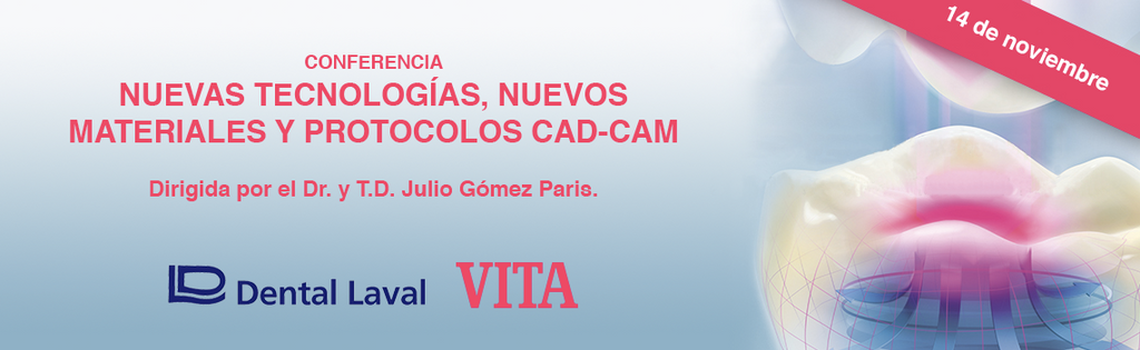 Conferencia: Nuevas tecnologías, nuevos materiales y protocolos CAD-CAM