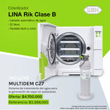 Autoclave Lina Rik 22L + Multidem