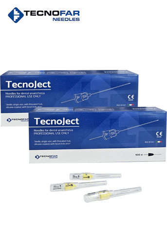 2 x agujas desechables