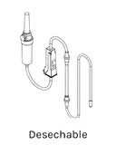 Tubo de irrigación para implantmed