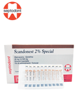 Scandonest 2%: mepivacaina de Septodont